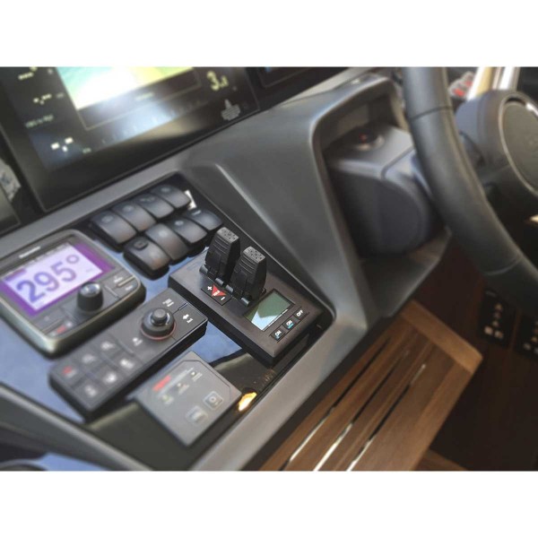 Commande joystick double S-Link pour propulseur électrique Pro Sleipner Side-Power installé - N°2 - comptoirnautique.com