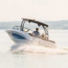 Tower Speaker Fusion Sport 8.8" série 3i SIGNATURE Gris montés sur tour de wakeboard - N°8 - comptoirnautique.com