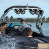 Tower Speaker Fusion Sport 8.8" série 3i SIGNATURE Gris montés sur tour de wakeboard bateau de wake - N°9 - comptoirnautique.com