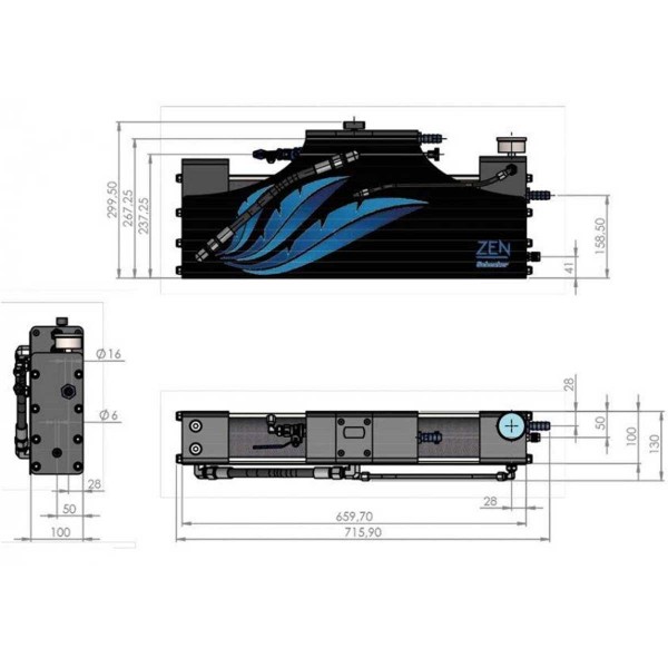Dessalinisateur Schenker Zen 30 L/H schéma de dimensions - N°13 - comptoirnautique.com