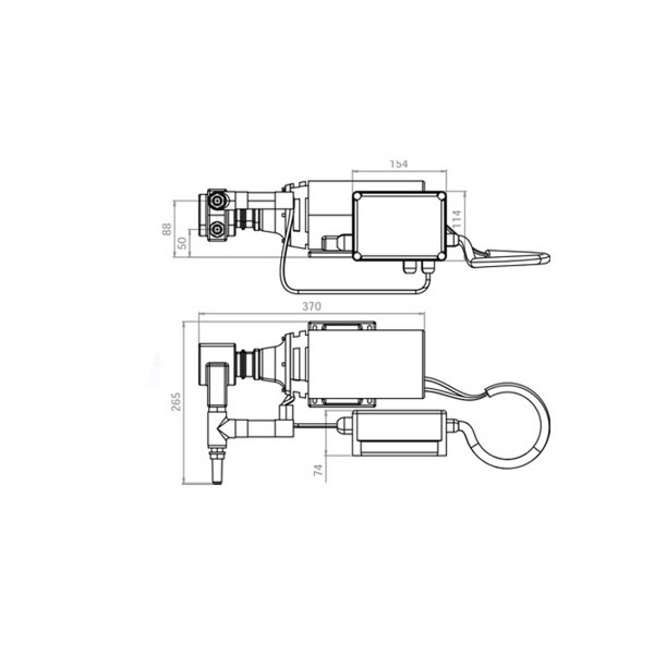 Dessalinisateur Schenker Modular 100 L/H pompe de gavage schémas des dimensions - N°19 - comptoirnautique.com 
