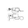 Dessalinisateur Schenker Modular 100 L/H pompe de gavage schémas des dimensions - N°11 - comptoirnautique.com 
