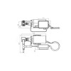 Dessalinisateur Schenker Modular 100 L/H pompe de gavage schémas des dimensions - N°11 - comptoirnautique.com