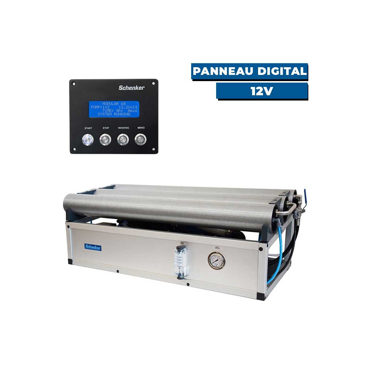 Dessalinisateur Schenker Modular 300 L/H 12V panneau de commande Digital