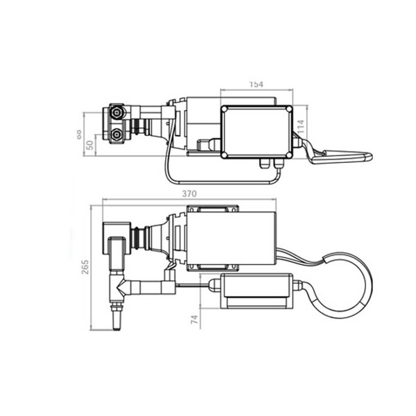 Dessalinisateur Schenker Smart 100 L/H pompe de gavage schémas des dimensions - N°18 - comptoirnautique.com 
