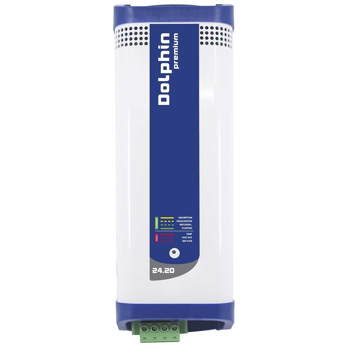 Chargeur de batterie Dolphin PREMIUM 24V 20A 3 sorties 115/230V