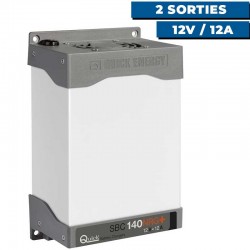 Chargeur de batterie NRG+ 12V Quick 2 sorties / 12A
