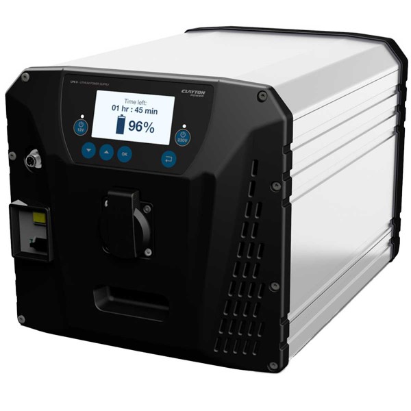 Coffret énergie lithium LPSII Clayton - 12V - 2500W - 1kWh face - N°2 - comptoirnautique.com