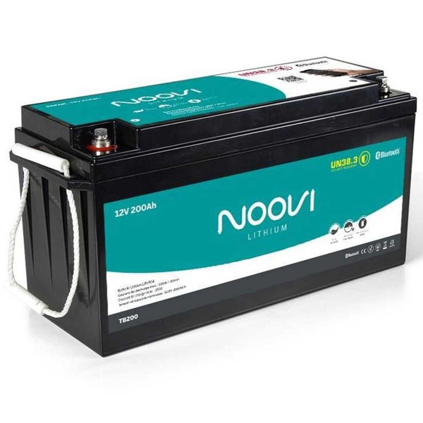 Batterie de service Noovi Lithium 12V 200 A - Bluetooth - N°1 - comptoirnautique.com
