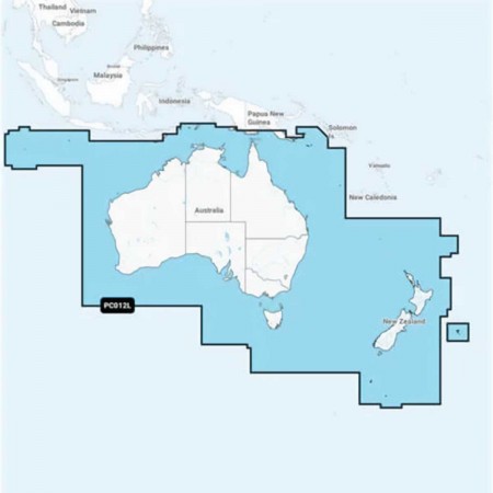 Carte Garmin Navionics+ - Zone AUSTRALIE & NOUVELLE-ZÉLANDE