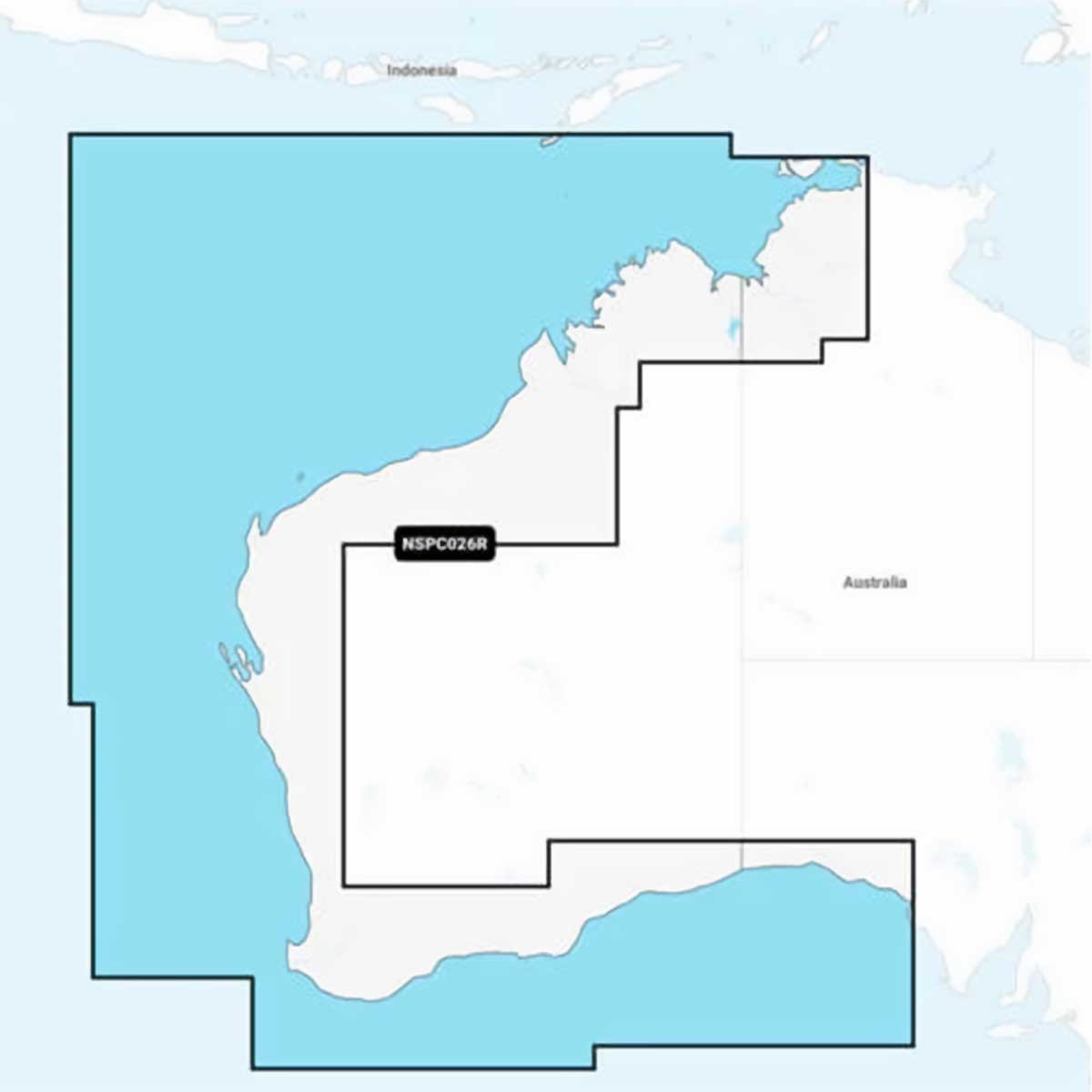 Carte Garmin Navionics+ - Zone AUSTRALIE & NOUVELLE-ZÉLANDE PC026R - Australie, Ouest