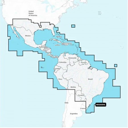 Carte Garmin Navionics+ - Zone AMÉRIQUES