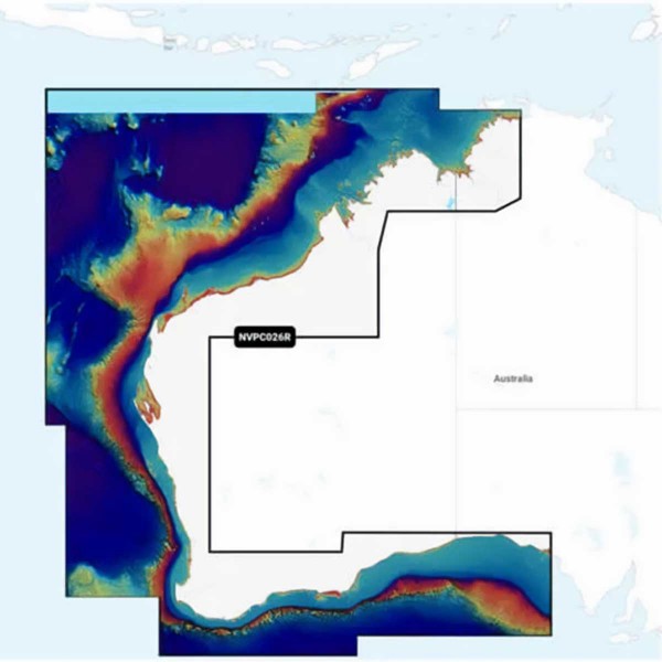 Carte Garmin Navionics Vision+ - Zone AUSTRALIE & NOUVELLE-ZÉLANDE PC026R - Australie, Ouest NV-PC026R - N°2 - comptoirnautique.com