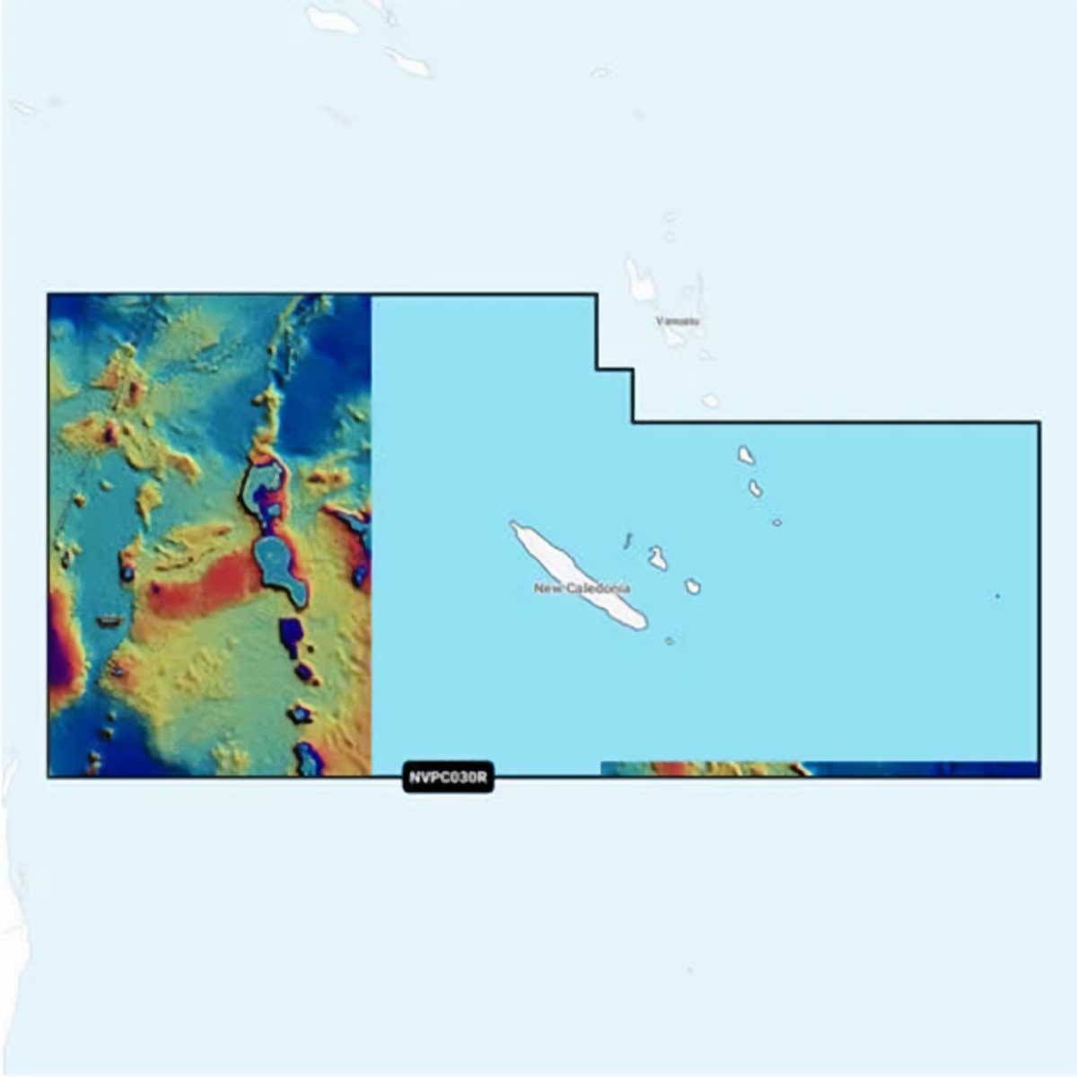 Carte Garmin Navionics Vision+ - Zone AUSTRALIE & NOUVELLE-ZÉLANDE PC030R - Nouvelle Calédonie NV-PC030R