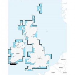 Carte Garmin Navionics+ - Zone ROYAUME-UNI & IRLANDE