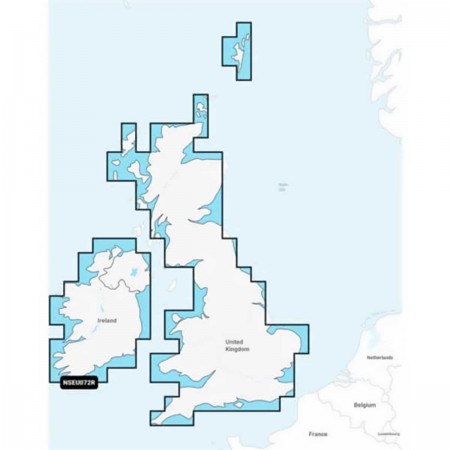 Carte Garmin Navionics+ - Zone ROYAUME-UNI & IRLANDE