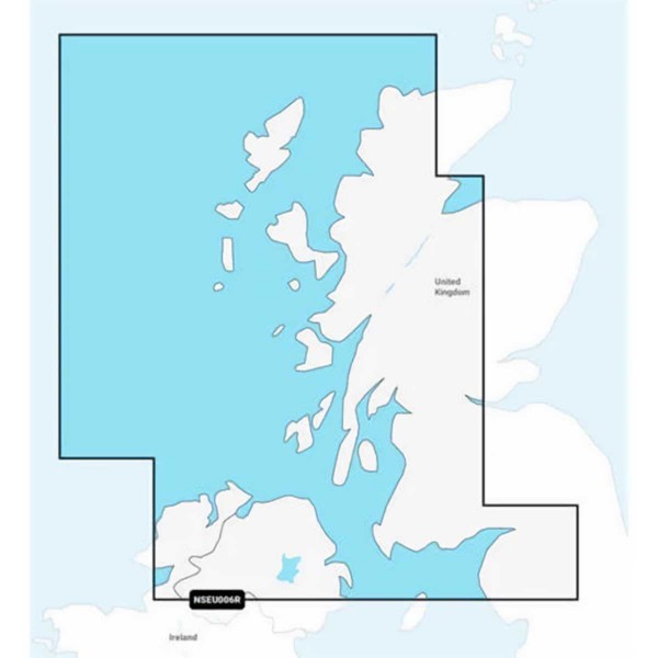 Carte Garmin Navionics+ - Zone ROYAUME-UNI & IRLANDE EU006R - Ecosse, Côte Ouest / NS-EU006R - N°4 - comptoirnautique.com