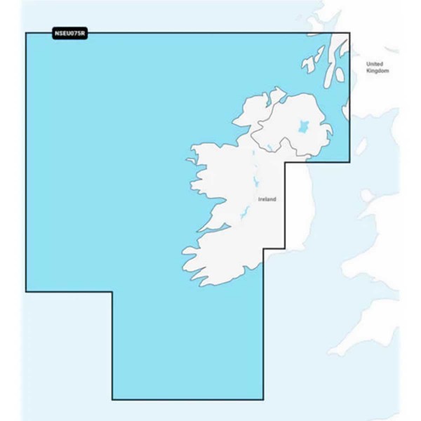 Carte Garmin Navionics+ - Zone ROYAUME-UNI & IRLANDE EU075R - Irlande, Côte Ouest / NS-EU075R - N°7 - comptoirnautique.com