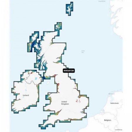 Carte Garmin Navionics Vision+ - Zone ROYAUME-UNI & IRLANDE