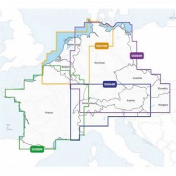Carte Garmin Navionics+ - Zone EUROPE CENTRALE