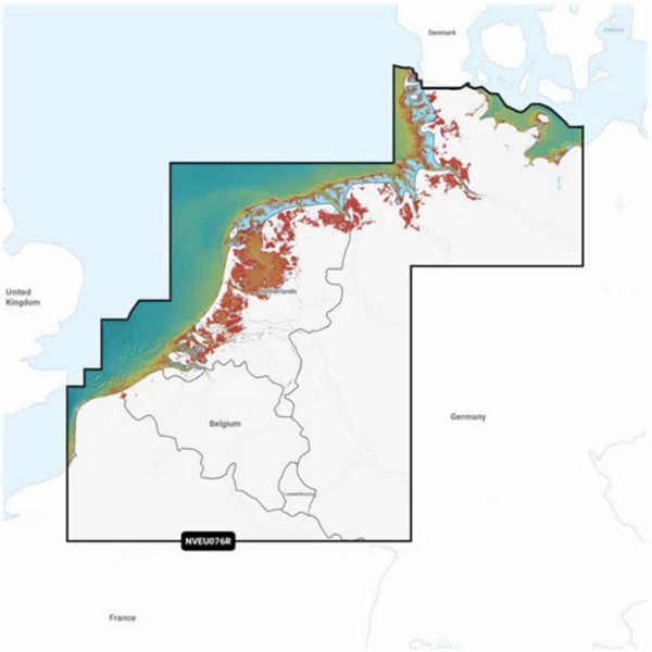 Carte Garmin Navionics Vision+ - Zone EUROPE CENTRALE EU076R - Benelux et Allemagne, Ouest / NV-EU076R - N°3 - comptoirnautique.com