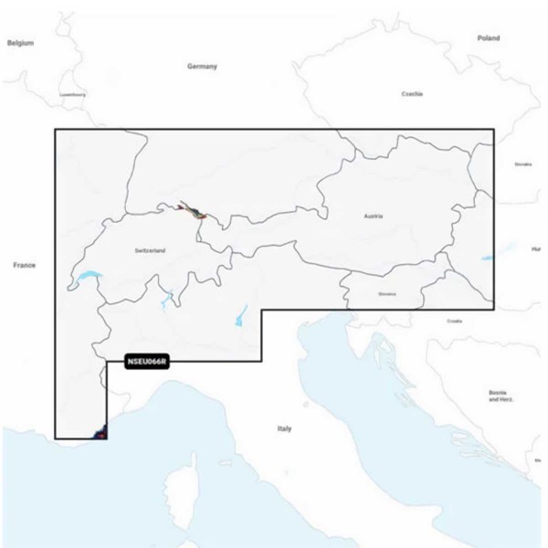 Carte Garmin Navionics Vision+ - Zone EUROPE CENTRALE EU066R - Alpin, Lacs & Rivières / NV-EU066R - N°5 - comptoirnautique.com