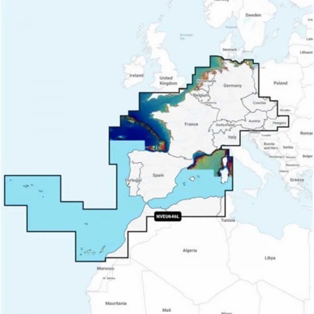 Carte Garmin Navionics Vision+ - LARGE - Zone EUROPE