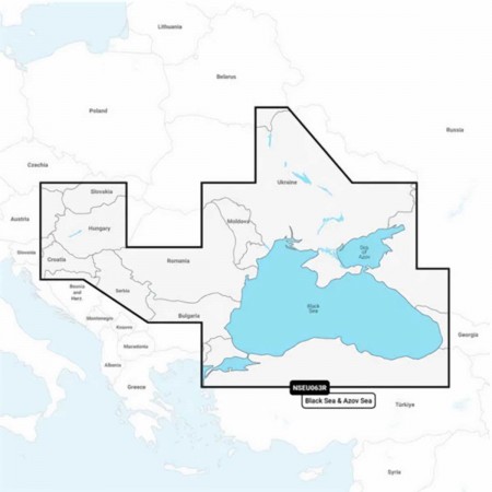 Carte Garmin Navionics Vision+ - Zone EUROPE DE L'EST