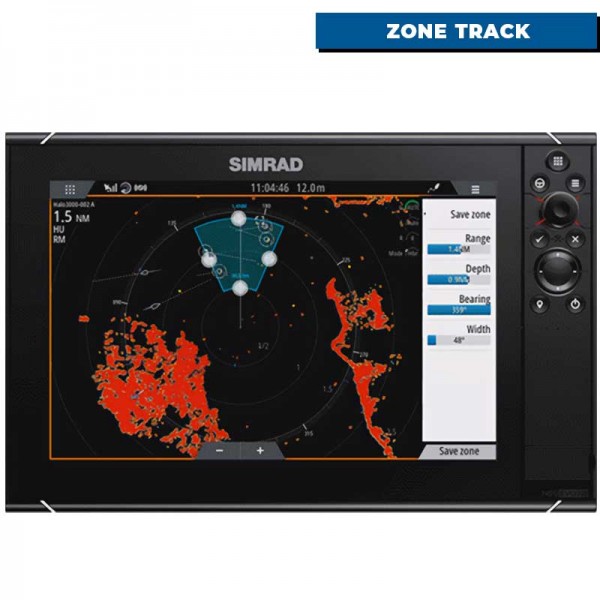 Radar poutre Simrad Halo 2000 mode Zone Track - N°9 - comptoirnautique.com 
