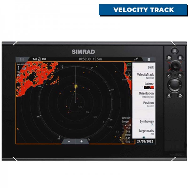 Radar poutre Simrad Halo 2000 mode Velocity Track - N°10 - comptoirnautique.com 
