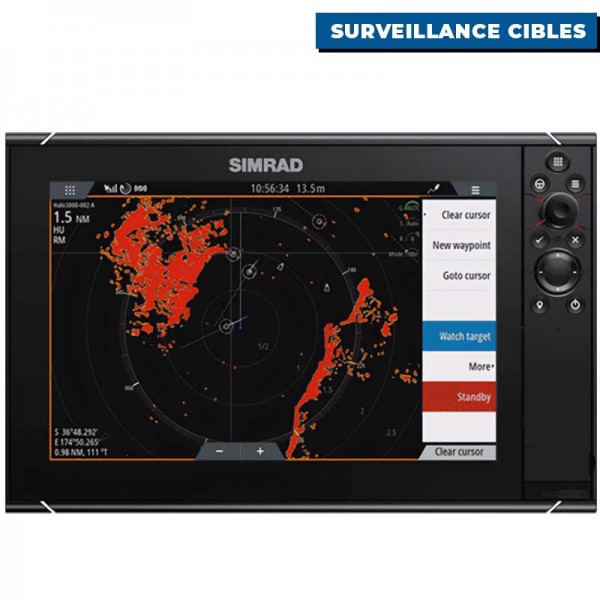 Radar poutre Simrad Halo 3000 mode surveillance de cible - N°13 - comptoirnautique.com 