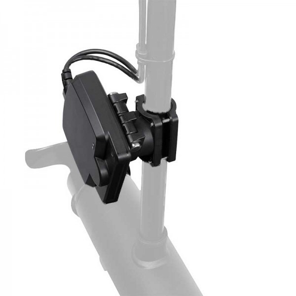 Sonde Méga Live Imaging Humminbird installée sur perche moteur électrique - N°6 - comptoirnautique.com 