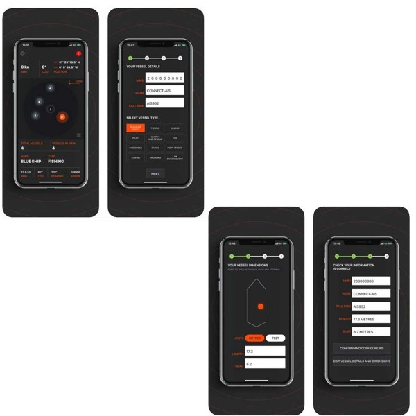 Transpondeur AIS B922 classe B em-trak - Wifi et Bluetooth application mobile - N°4 - comptoirnautique.com 