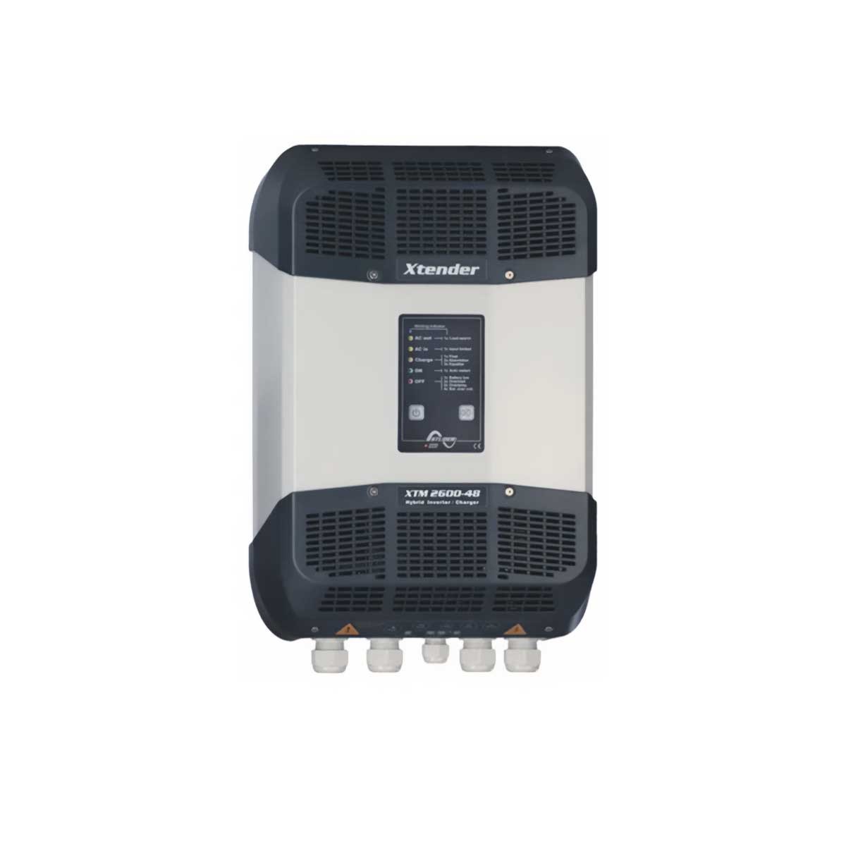 Combiné chargeur / convertisseur 48V/230V 2600W 30A Struder
