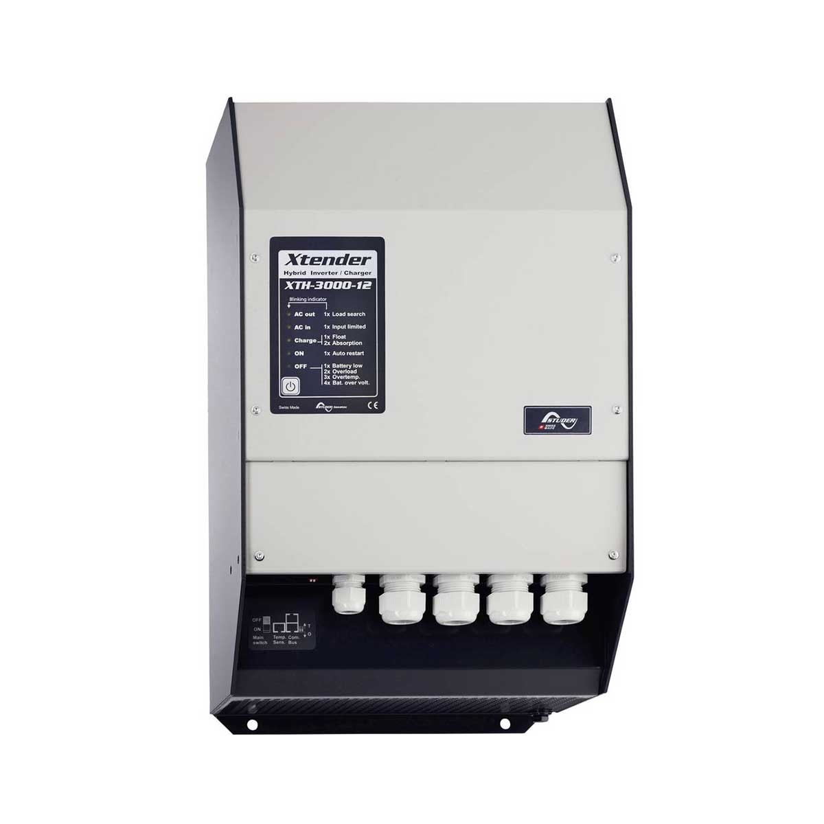 Combiné chargeur / convertisseur 12V/230V 3000W 160A Struder