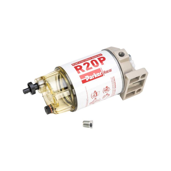 Filtro separatore di carburante trasparente 114 l/h - N°2 - comptoirnautique.com