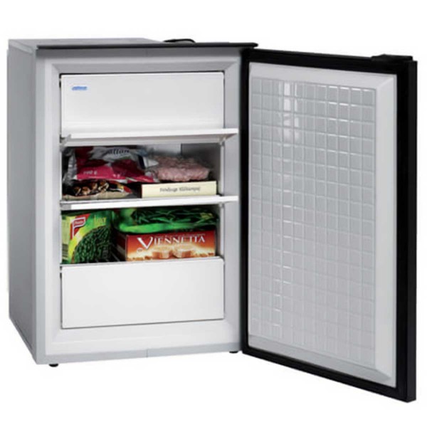 Conservateur 90L finition standard réfrigérateur congélateur Indel Webasto porte ouverte - N°1 - comptoirnautique.com