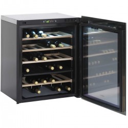Cave à vin 35 bouteilles 230V- 50Hz Indel Webasto porte ouverte