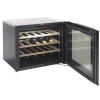 Cave à vin 23 bouteilles 230V- 50Hz Indel Webasto porte ouverte - N°1 - comptoirnautique.com