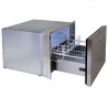 Kühlschrank / Gefrierschrank mit Schublade Clean Touch Inox 70L