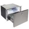 Frigorífico/congelador con cajón Clean Touch Inox de 70L - N°3 - comptoirnautique.com 