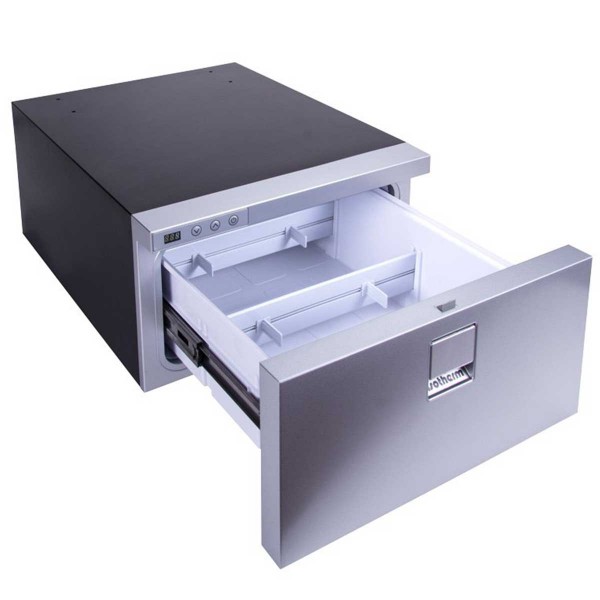 30L stainless steel drawer refrigerator - N°1 - comptoirnautique.com 