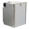 Kühlschrank / Gefrierschrank mit Schublade Edelstahl 85L