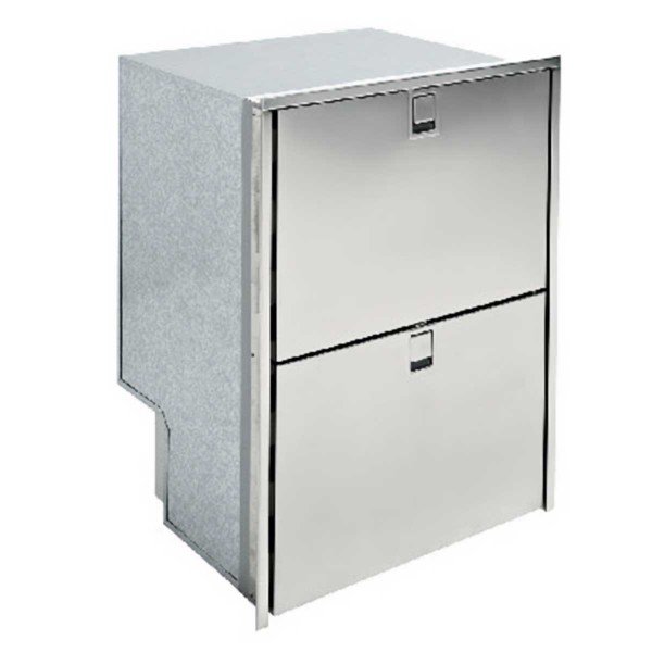 Frigorifero a doppio cassetto in acciaio inox 95L + 65L - N°1 - comptoirnautique.com