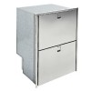 Frigorifero a doppio cassetto in acciaio inox 95L + 65L - N°1 - comptoirnautique.com