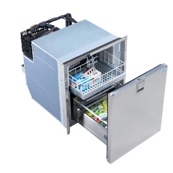 Kühlschrank oder Gefrierschrank mit Schublade Inox 55L - N°2 - comptoirnautique.com 