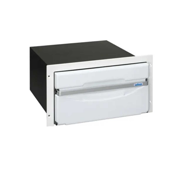 Frigorifero a cassetto da 36L in acciaio inox con porta bianca - N°1 - comptoirnautique.com