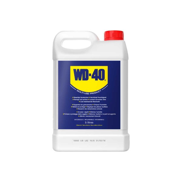 WD40 - Lattina da 5L - N°1 - comptoirnautique.com