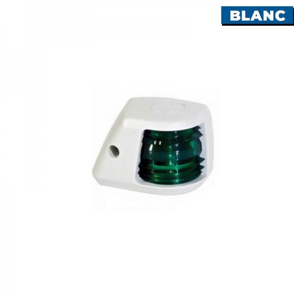 Feu tribord Série 20 Aqua Signal blanc - N°2 - comptoirnautique.com