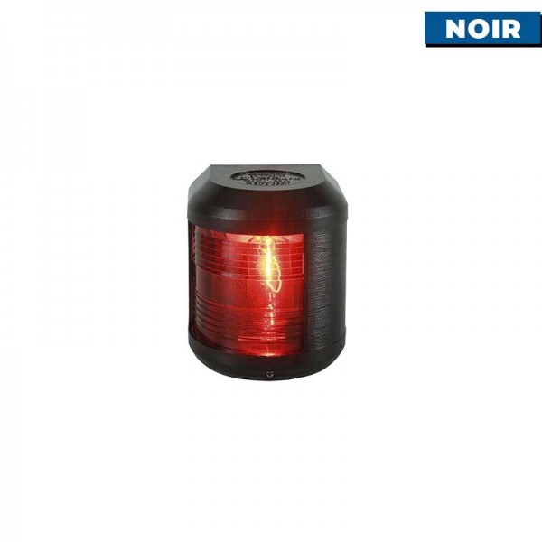 Feu bâbord Série 41 Aqua Signal noir - N°2 - comptoirnautique.com